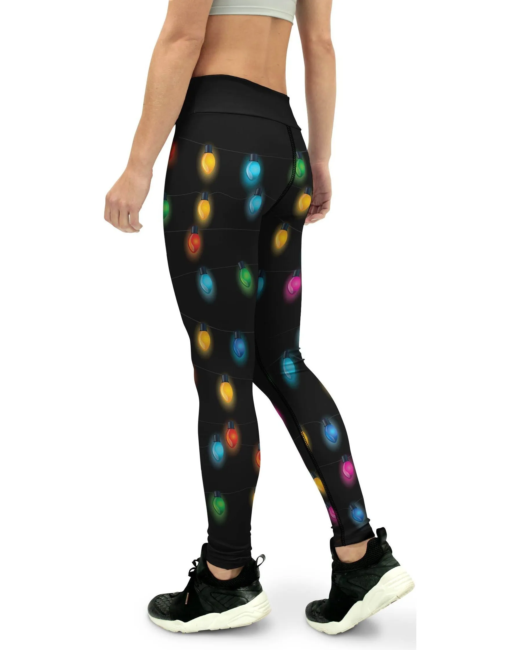 Christmas Lights Yoga Pants