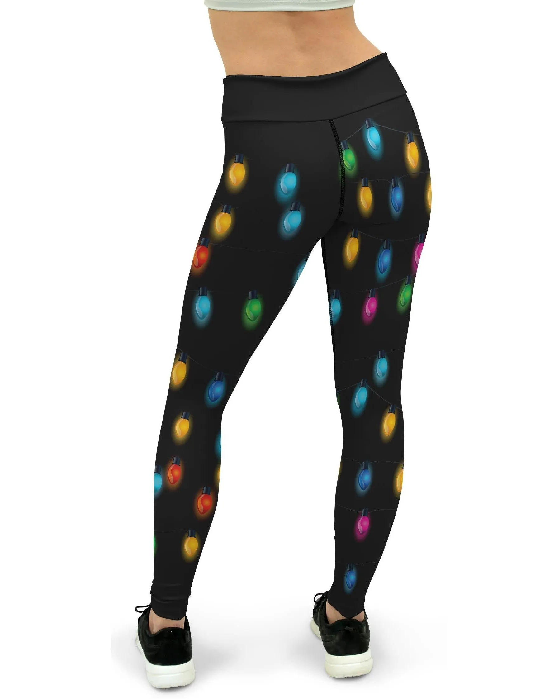 Christmas Lights Yoga Pants