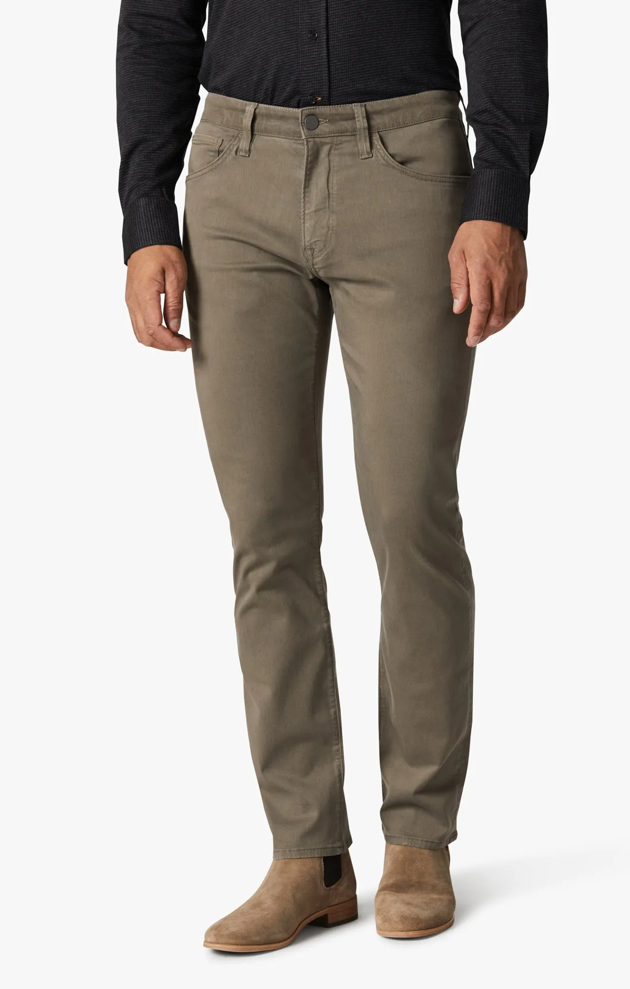 Courage Straight Leg Pants in Canteen Twill