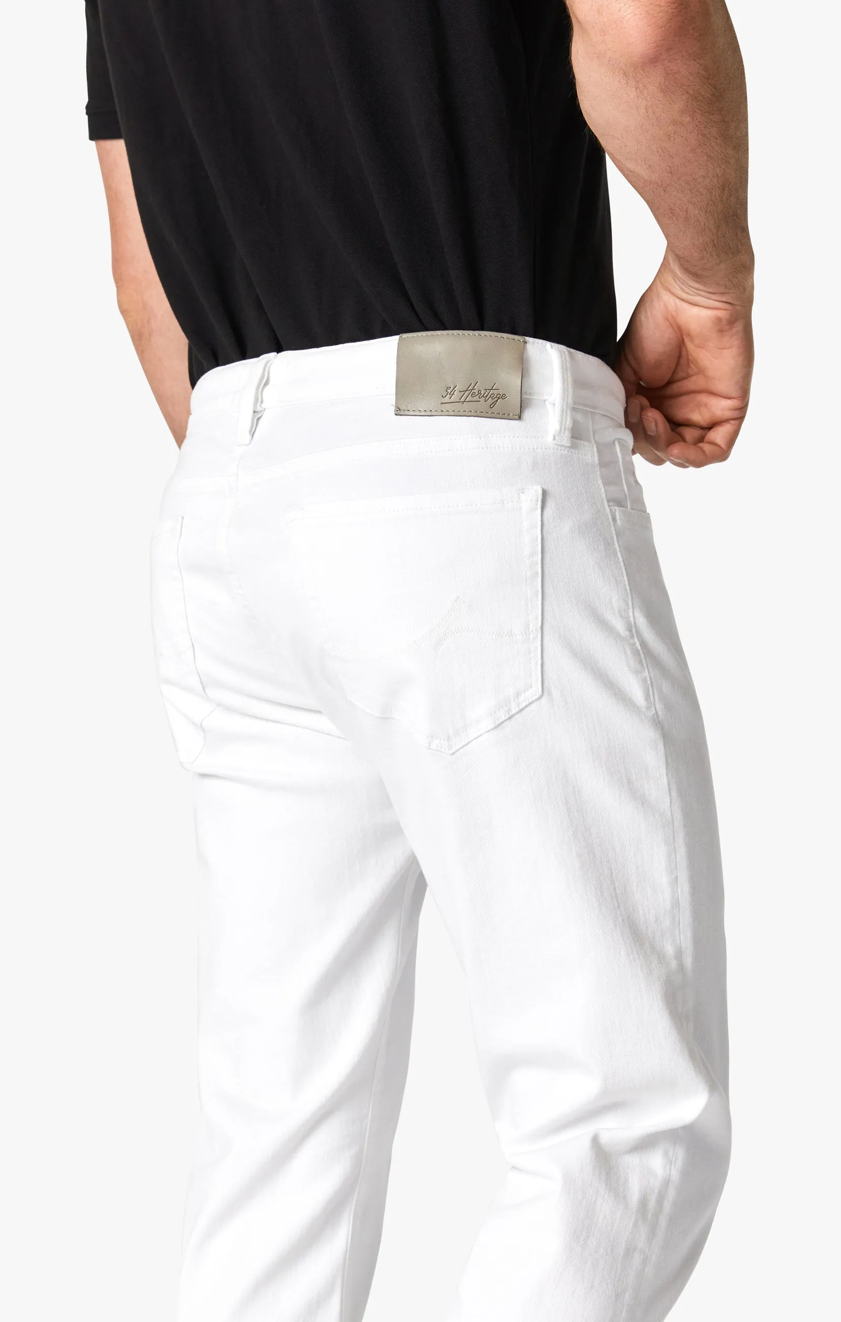 Courage Straight Leg Pants In Double White Comfort