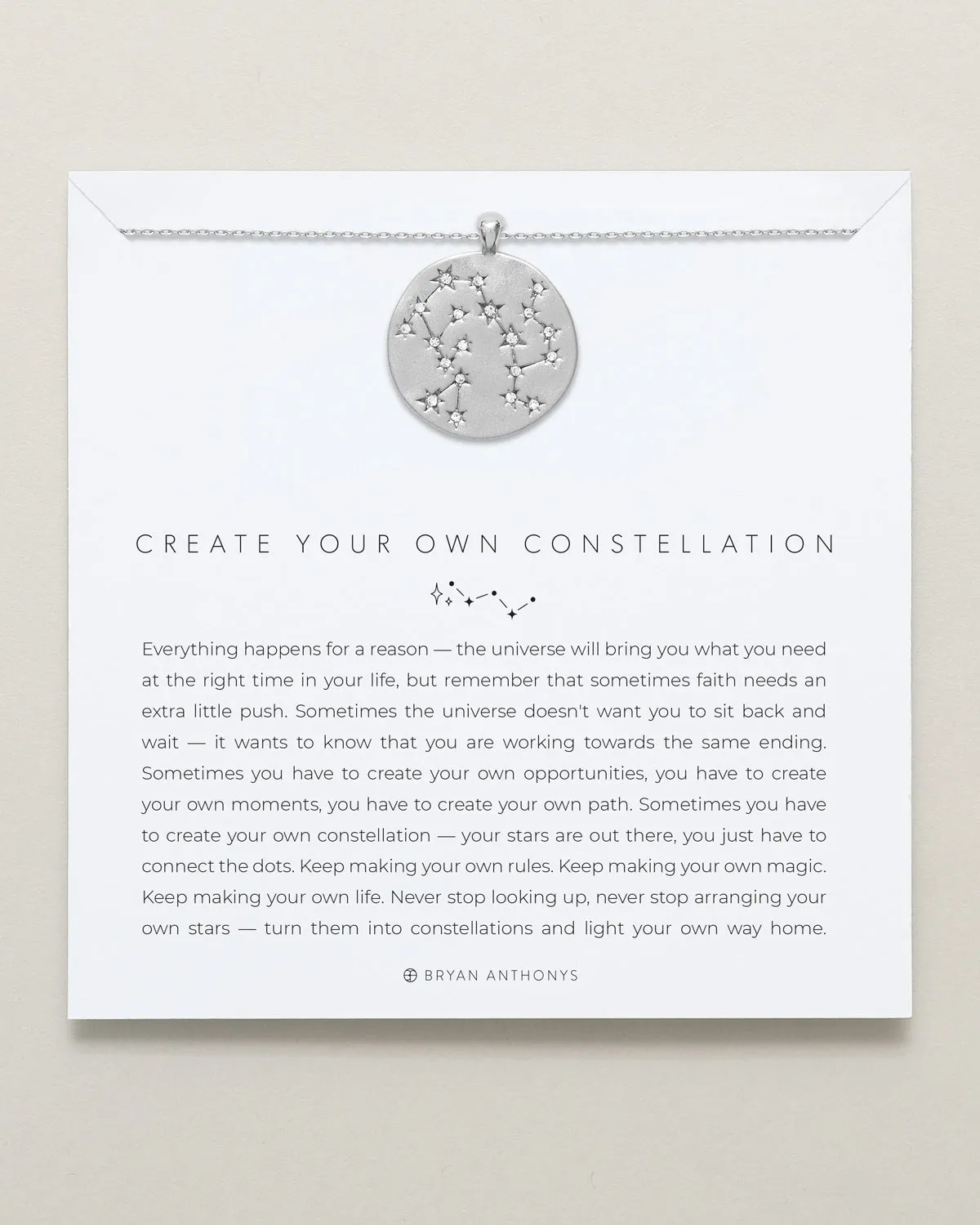 Create Your Own Constellation Necklace