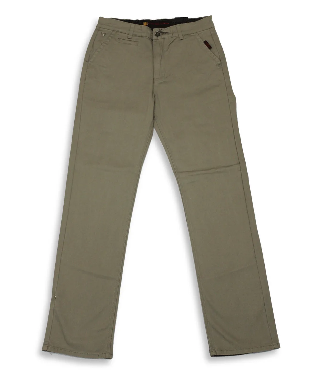 Crockett & Jones Taupe Straight Leg Chino