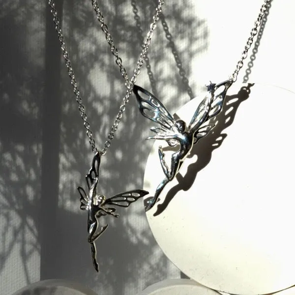 Dancing Fairy Necklace by Joy Everley