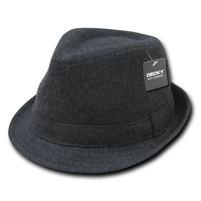 Decky 555 - Melton Wool Fedora Hat, Lunada Bay 555 - CASE Pricing