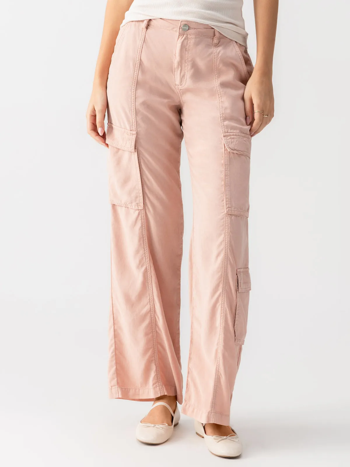 Doheny Standard Rise Cargo Pant Smokey Rose