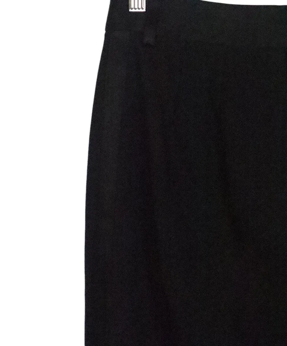 Dolce & Gabbana Black Wool Pants w/ Satin Trim sz 4