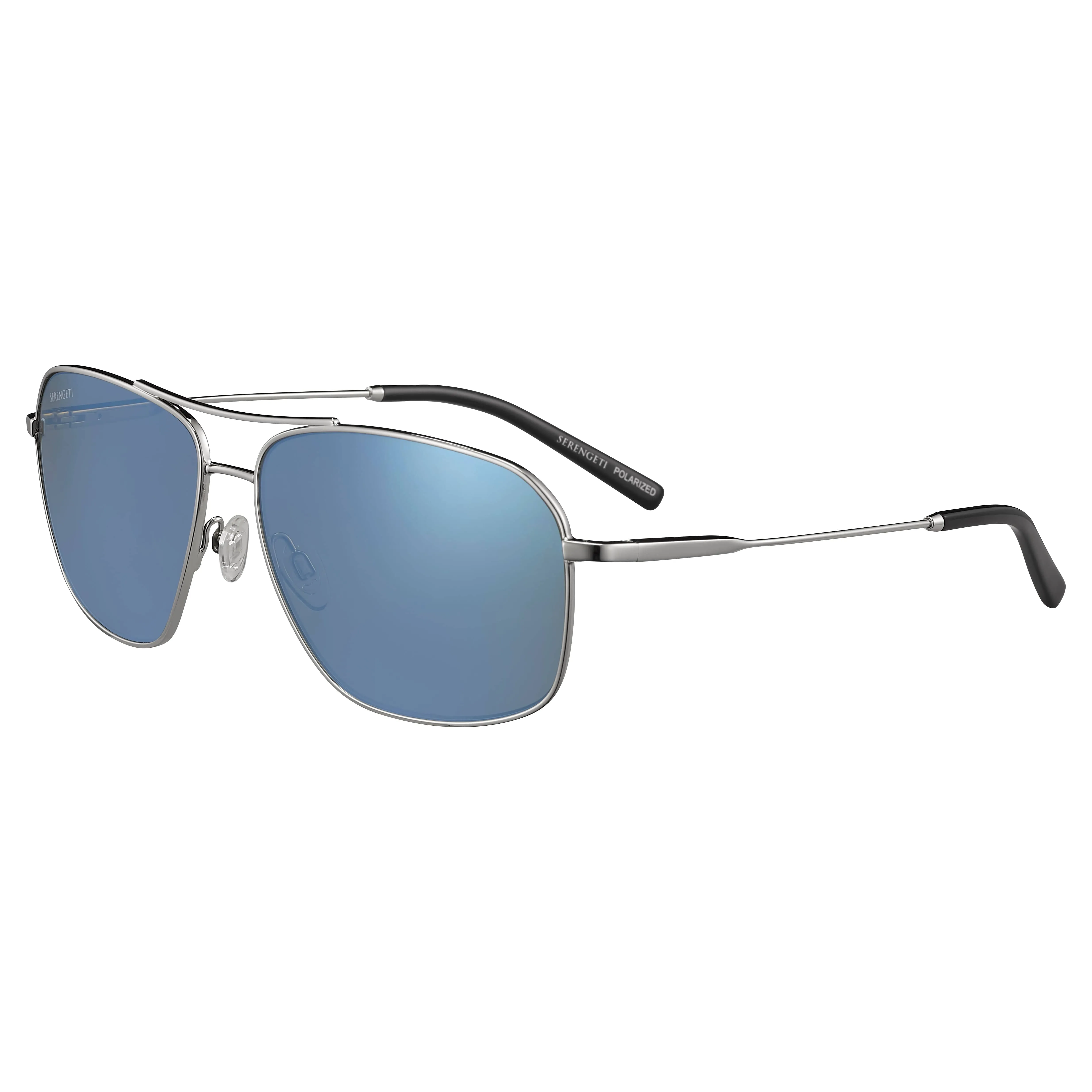 DORWINN SS578002 SILVER/POL555 BLUE LENS