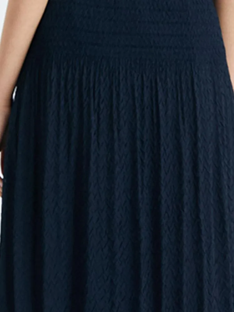 Double-Layer Hand-Pleated Skirt