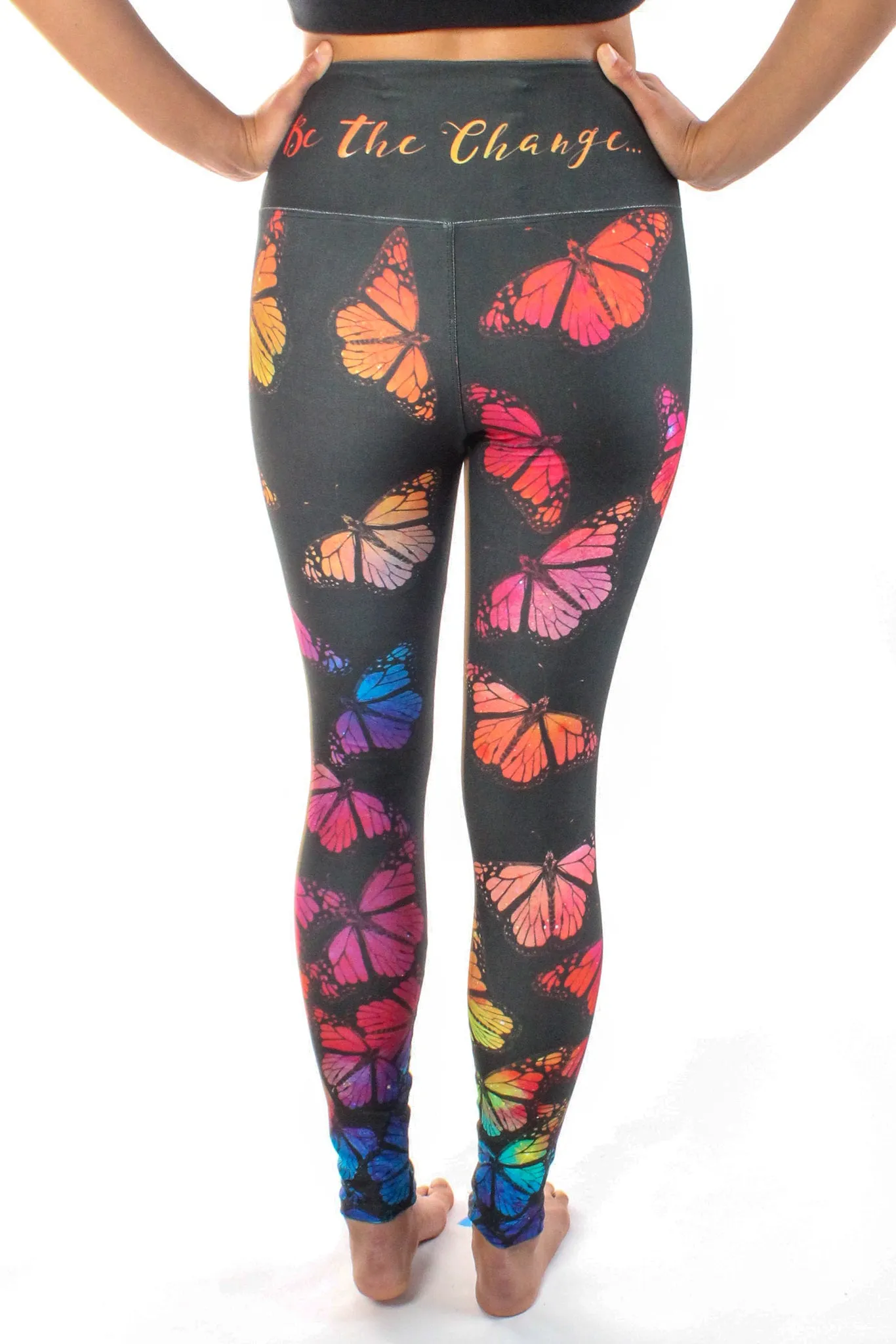 Eco-Light Black Butterfly Pant