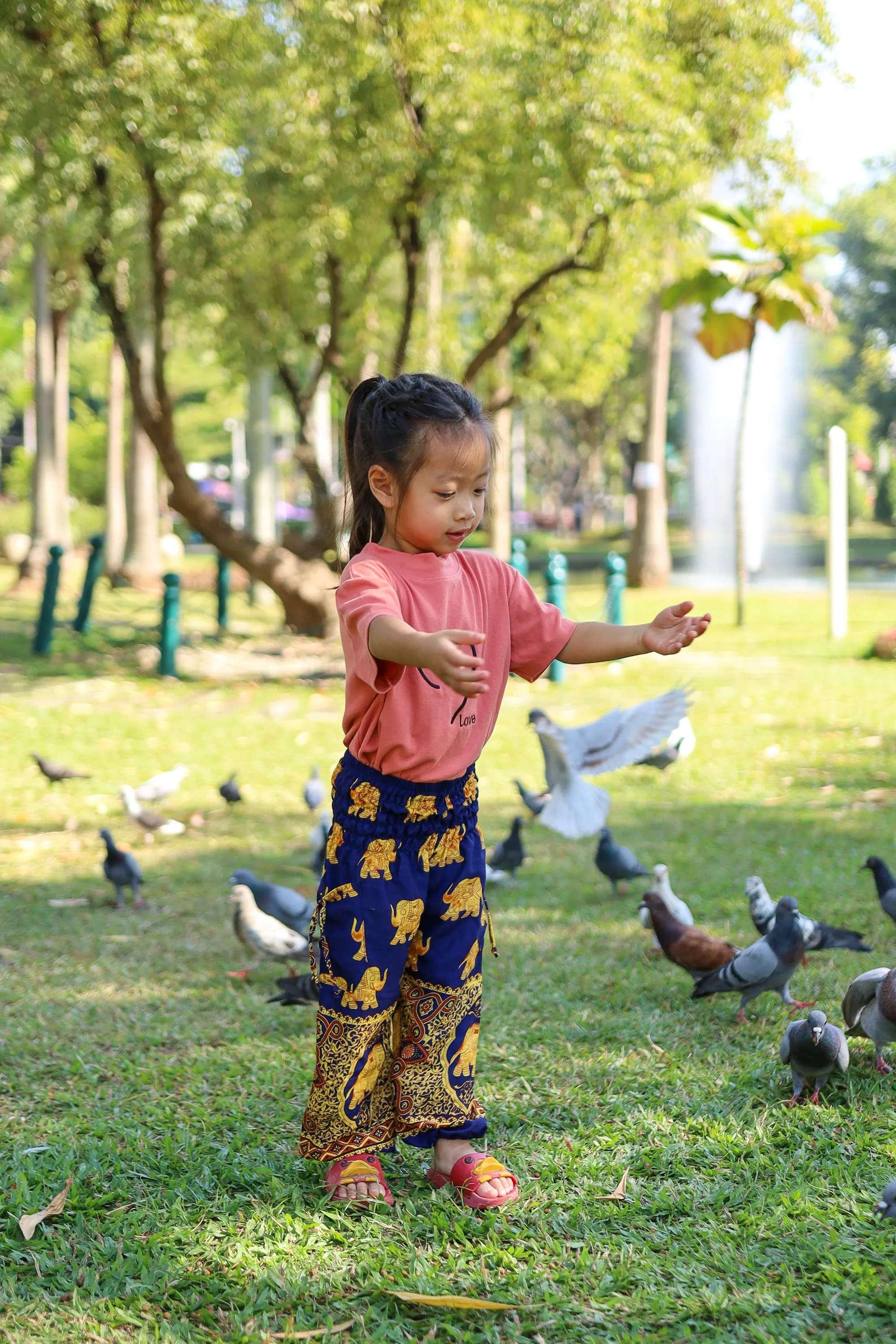 GOLD ELEPHANT KIDS HAREM PANTS