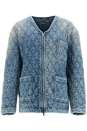 GOLDEN GOOSE quilted denim jacket