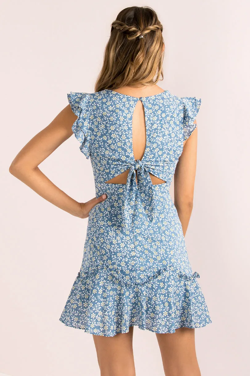 Gracie Dress / Blue