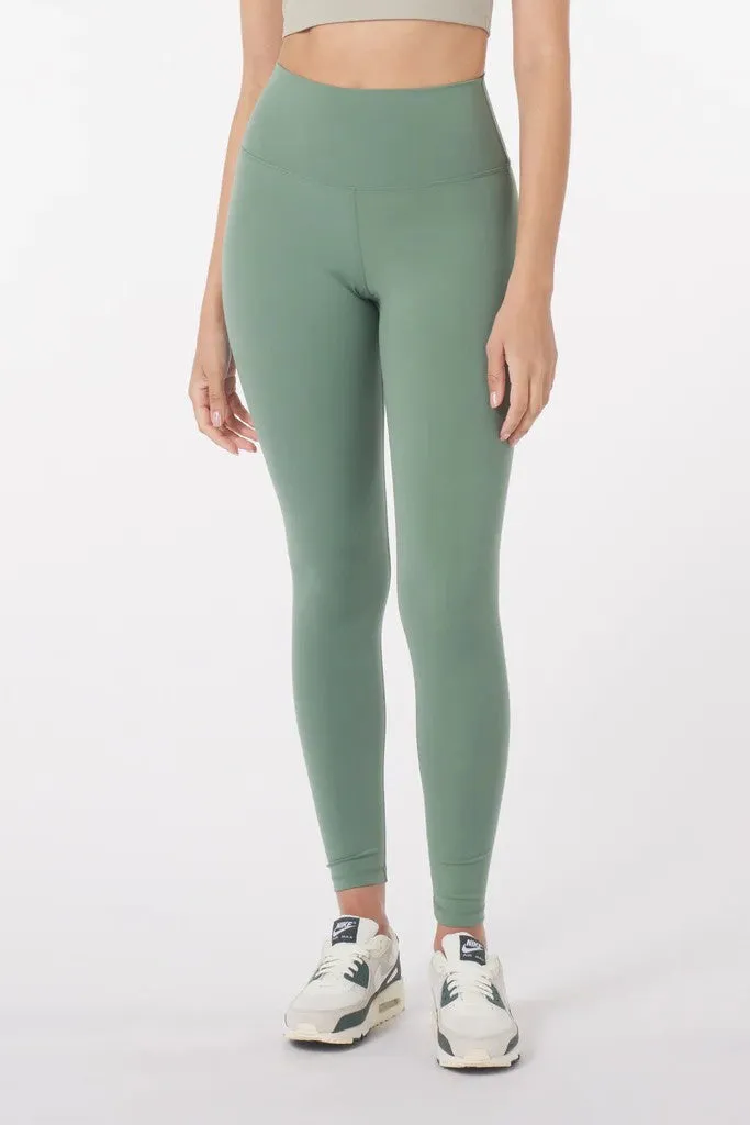 High Waist Pure Leggings - Sage