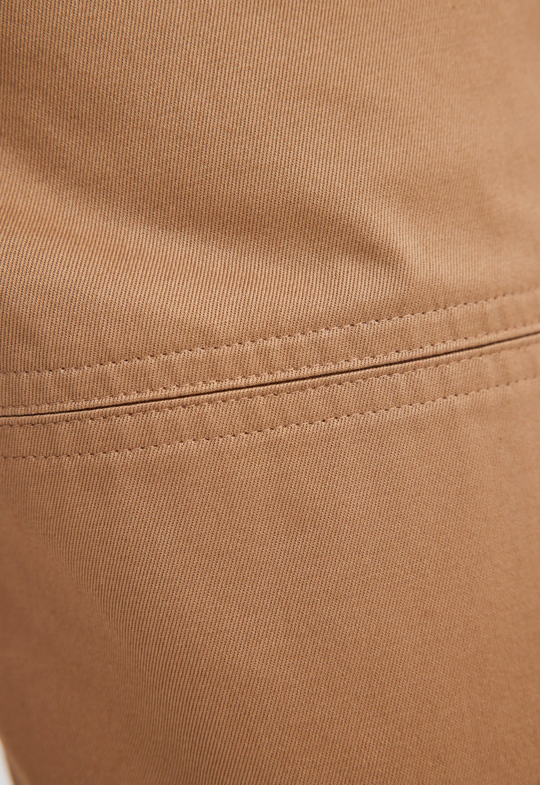 Hiles Italian Cotton Pant - Nutmeg Beige