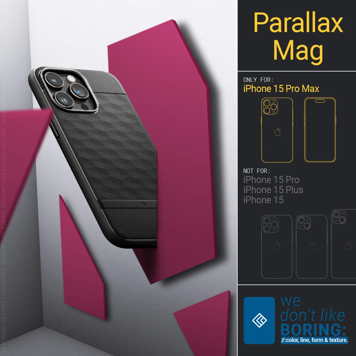 iPhone 15 Pro Max - Parallax Mag