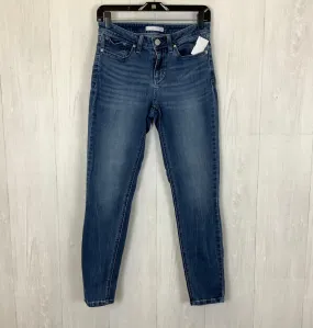 Jeans Skinny By Lc Lauren Conrad In Blue Denim, Size: 6