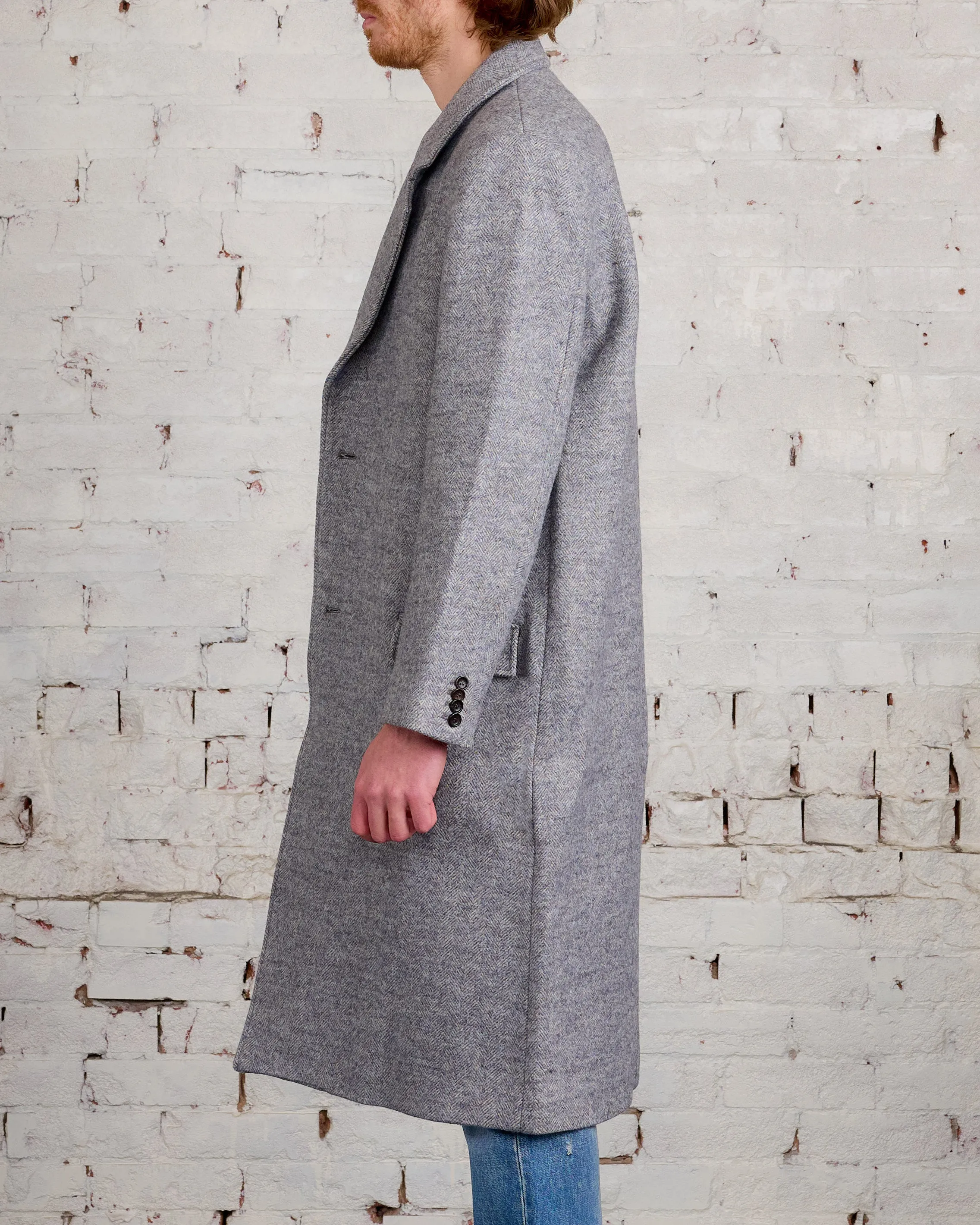 John Elliott Wool Overcoat Grey