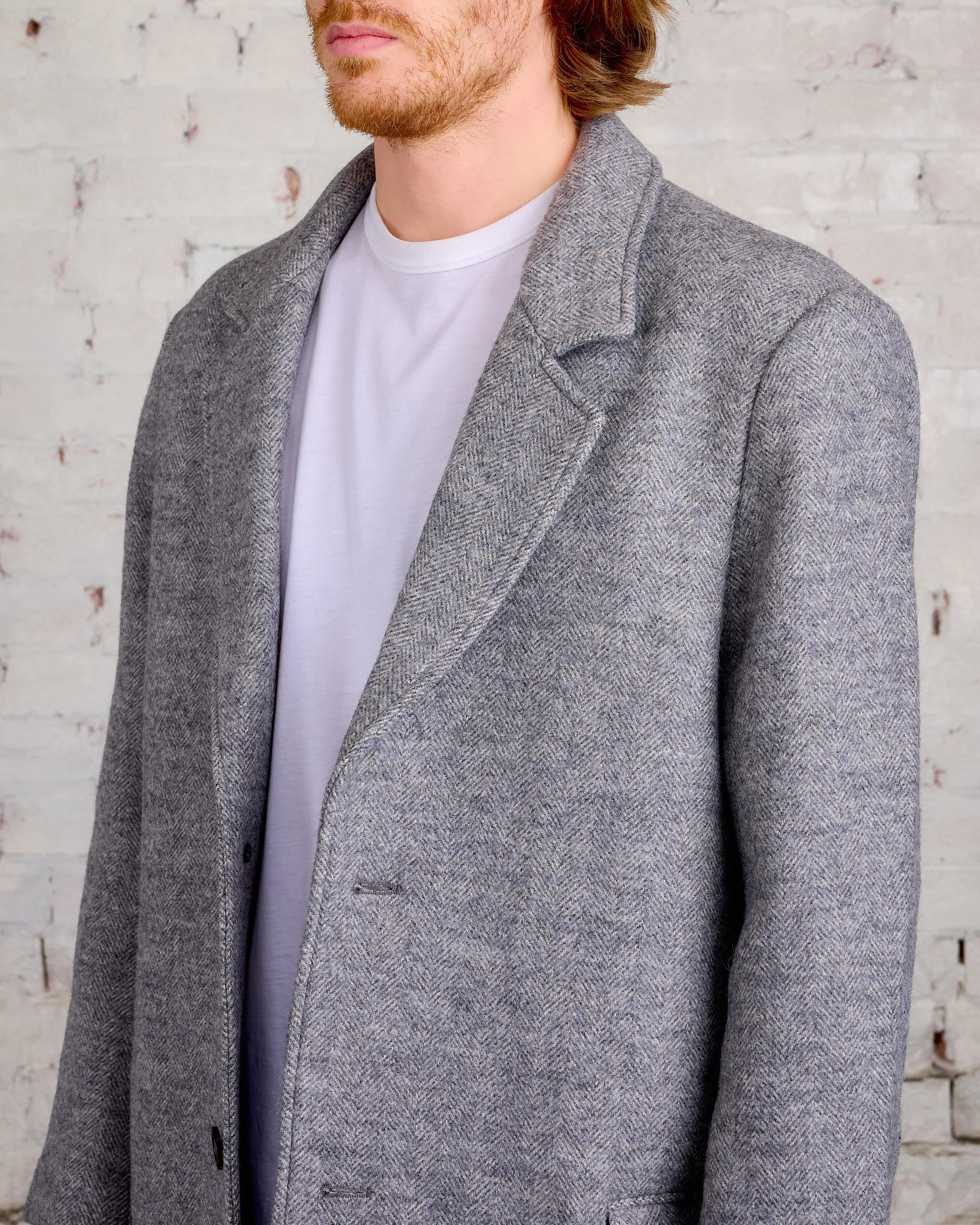 John Elliott Wool Overcoat Grey