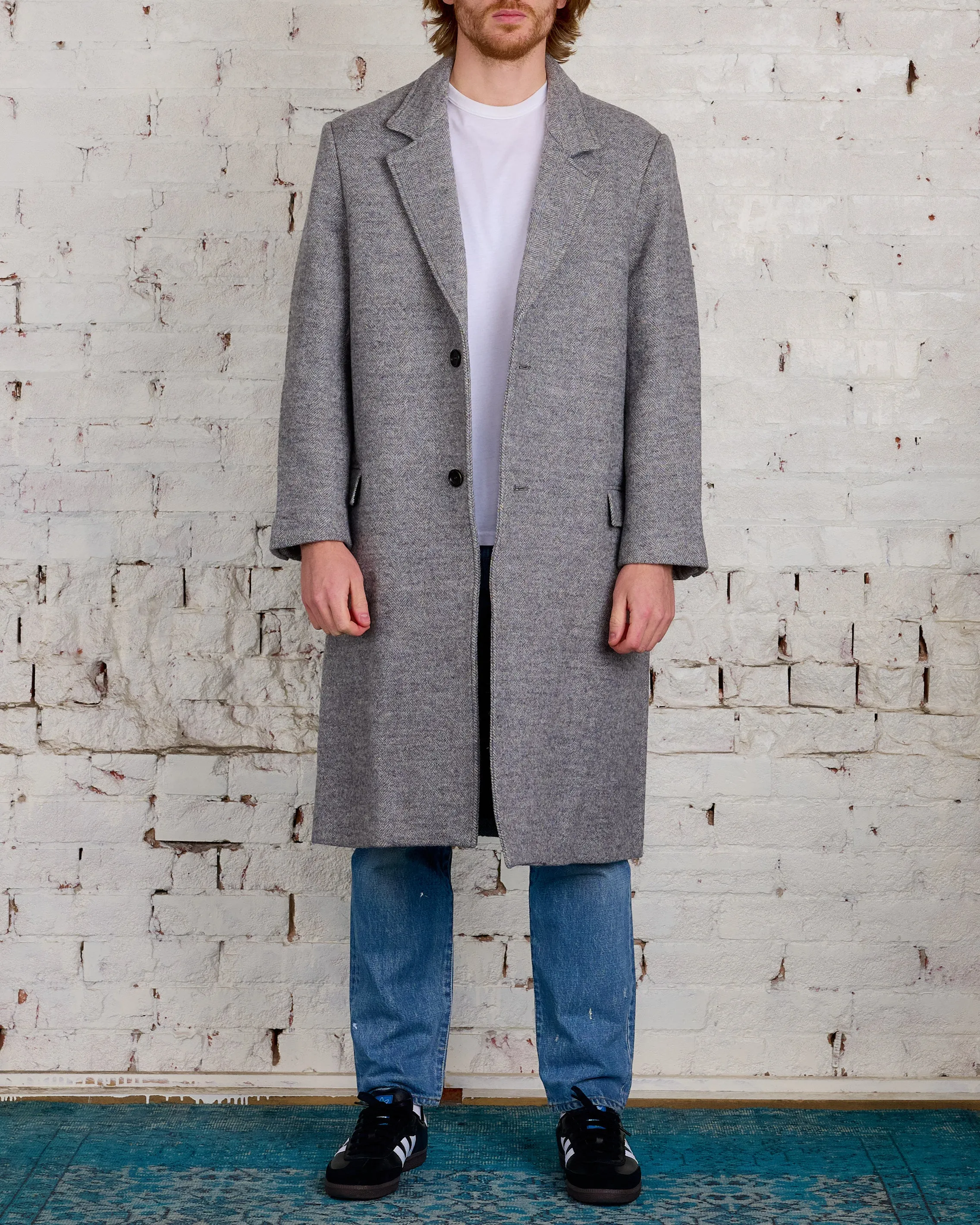 John Elliott Wool Overcoat Grey