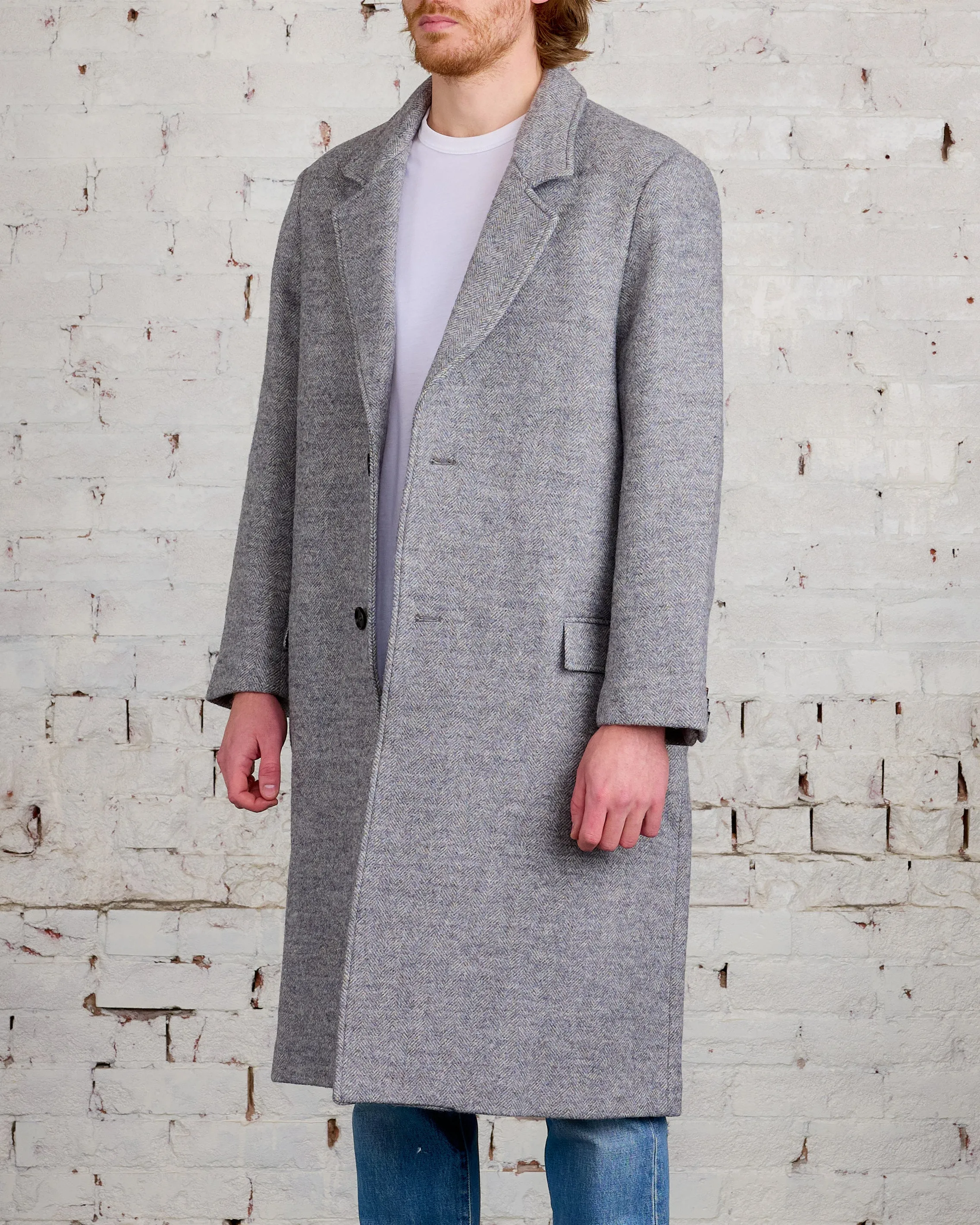 John Elliott Wool Overcoat Grey