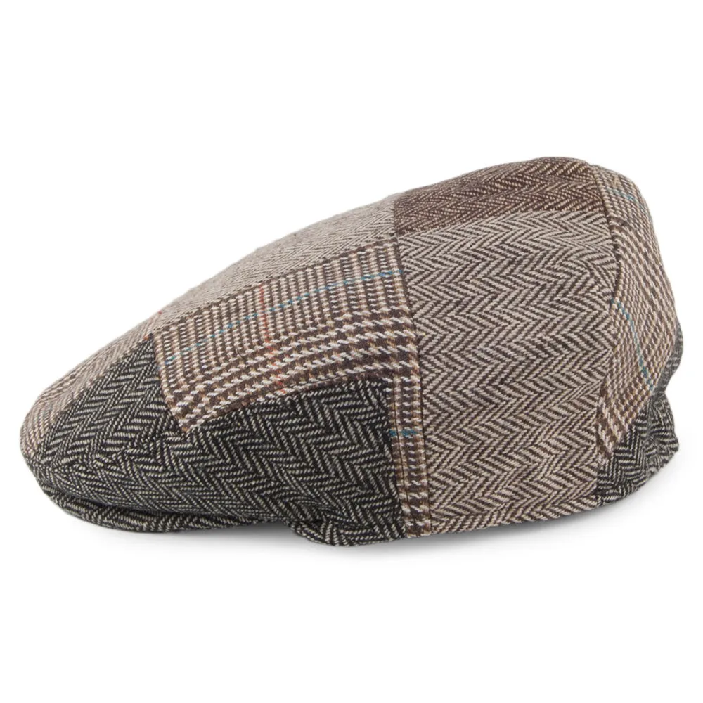 Kids Patch Flat Cap - Multi-Coloured