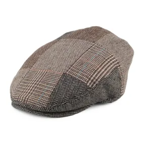 Kids Patch Flat Cap - Multi-Coloured