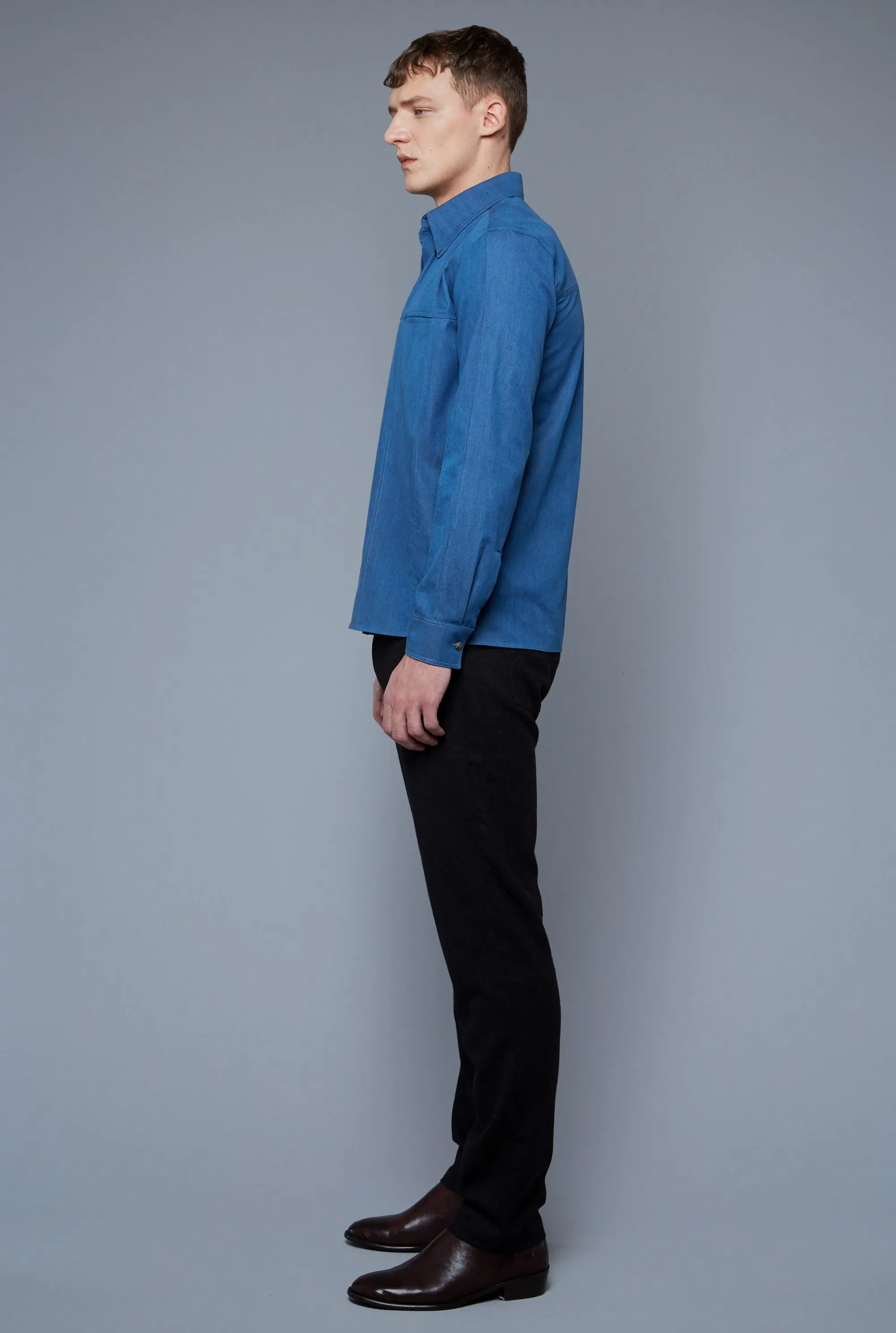 Kojima Denim Shirt | Light Blue