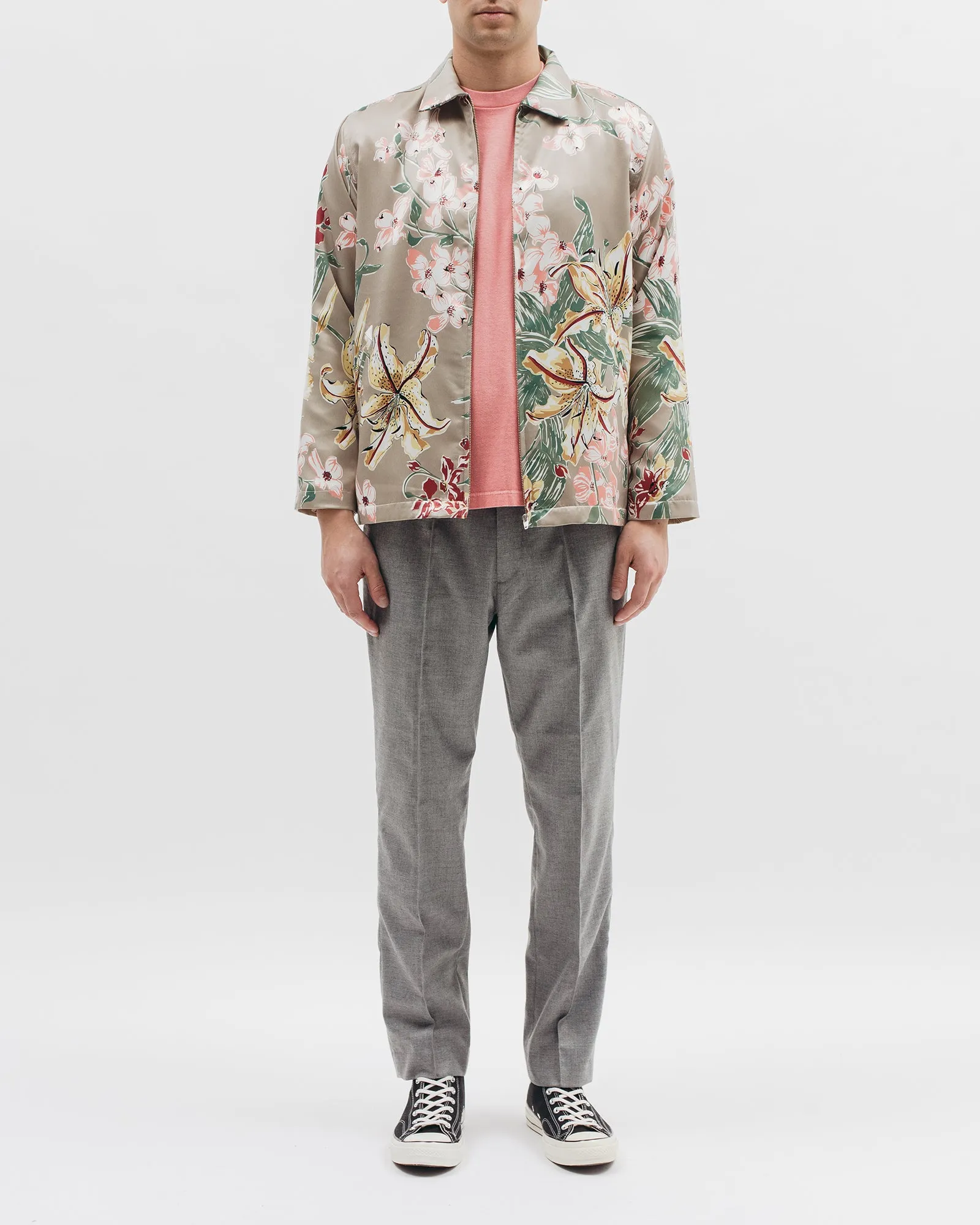 Lilium Zip Blouson - Beige