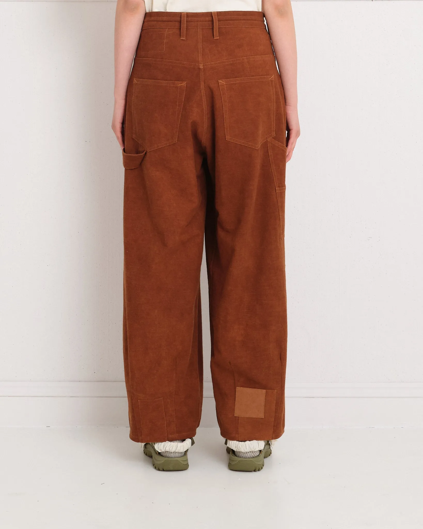 Lush Carpenter Pants - Brown Loved