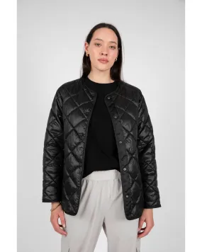 Marlow Alpine Quilted Jacket - Black