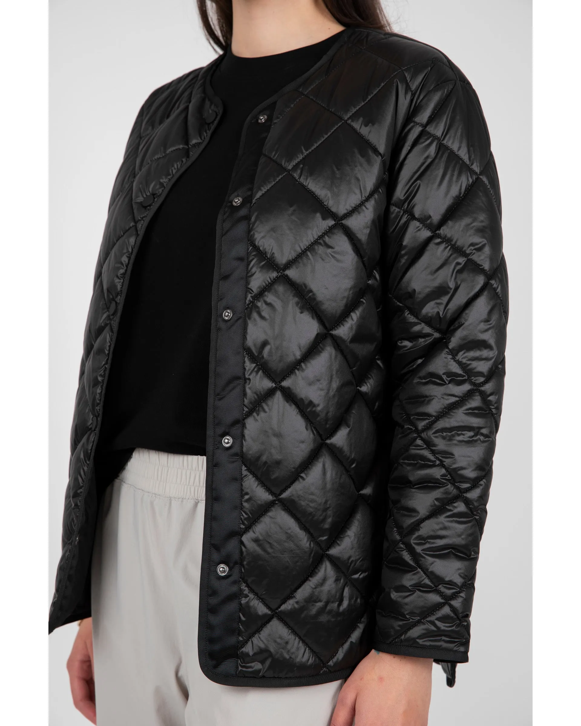 Marlow Alpine Quilted Jacket - Black