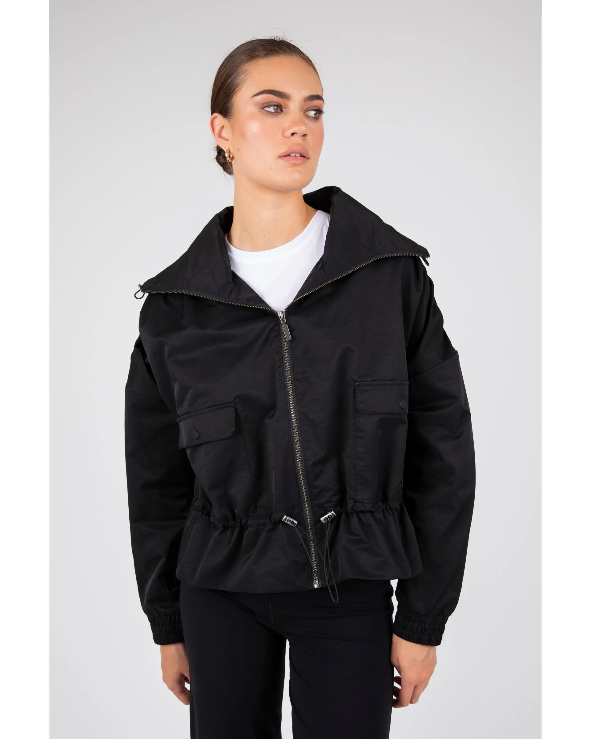 Marlow Sahara Utility Jacket - Black