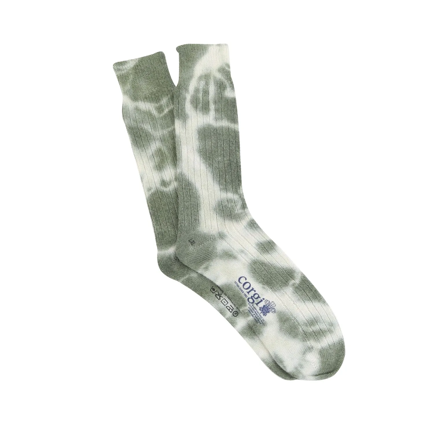 Men's Limited Edition Tie Dye Cashmere & Cotton Socks