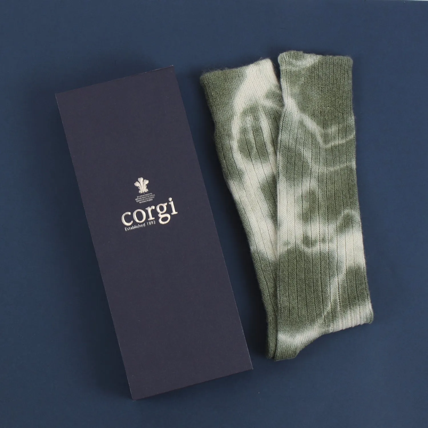 Men's Limited Edition Tie Dye Cashmere & Cotton Socks