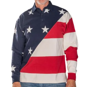 Men's Patriotic Classic Rugby Shirt