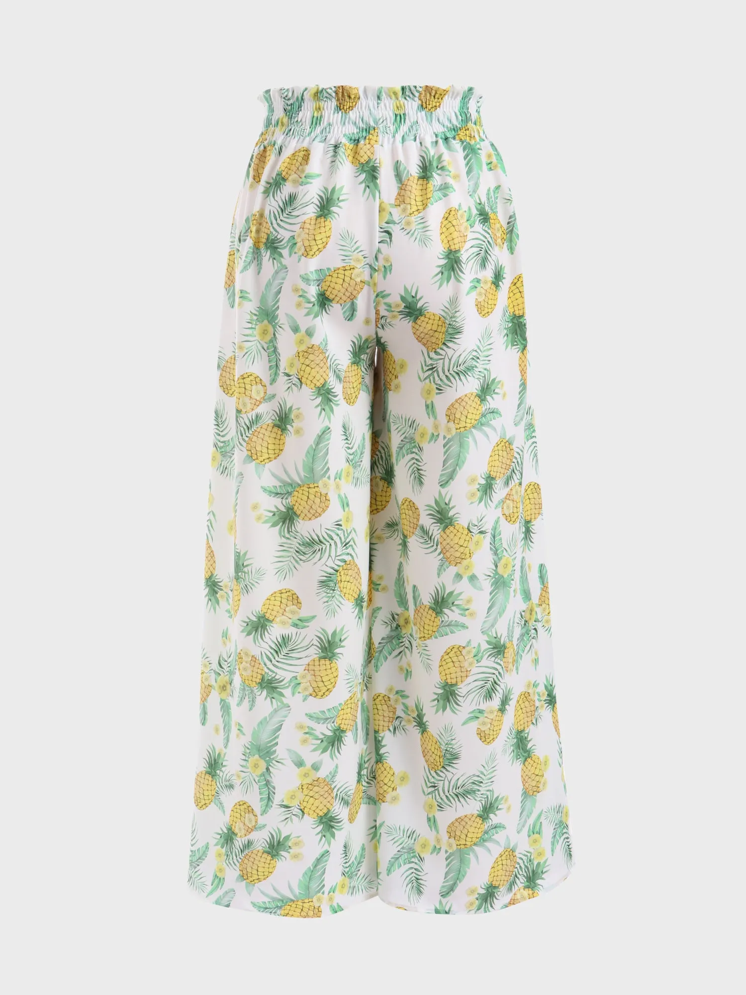 Midsize Fascinating Floral Wide-Leg Pants