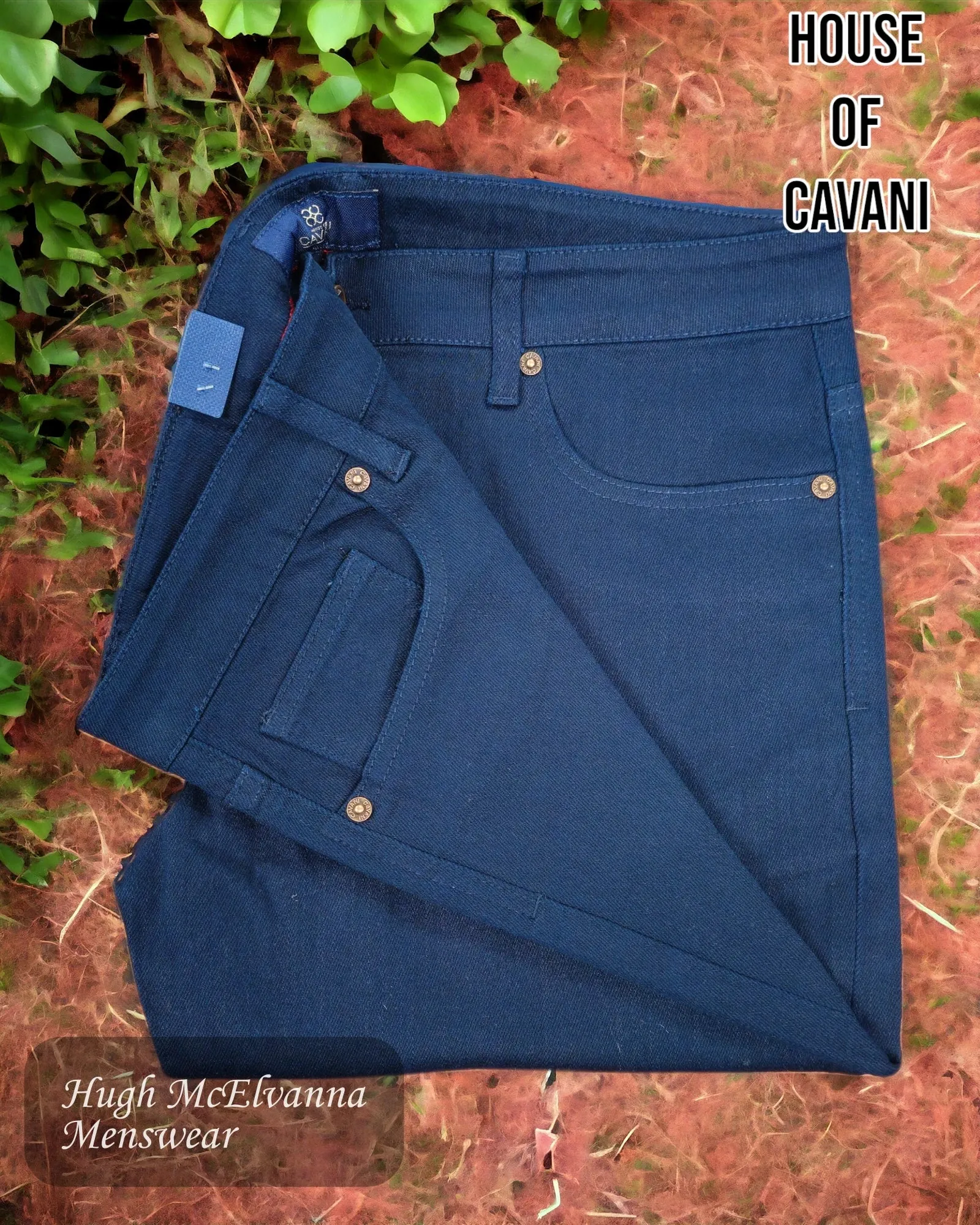 Milano NAVY Stretch Jean by House Of Cavani