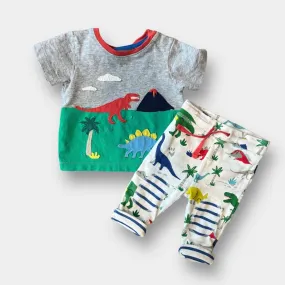 Mini Boden Reversible Dinosaur Playset 3-6 Months