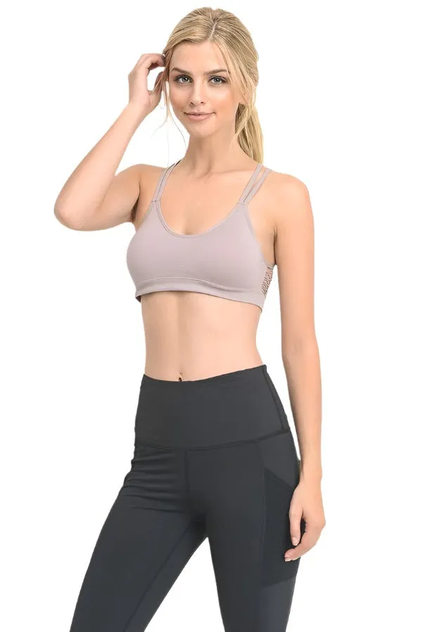 Mono B Seamless Open Back Top AT1961