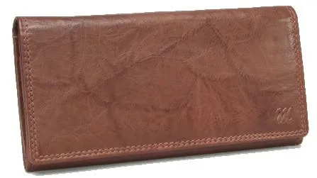 Monroe Bavaria Leather Ladies Purse | Brown