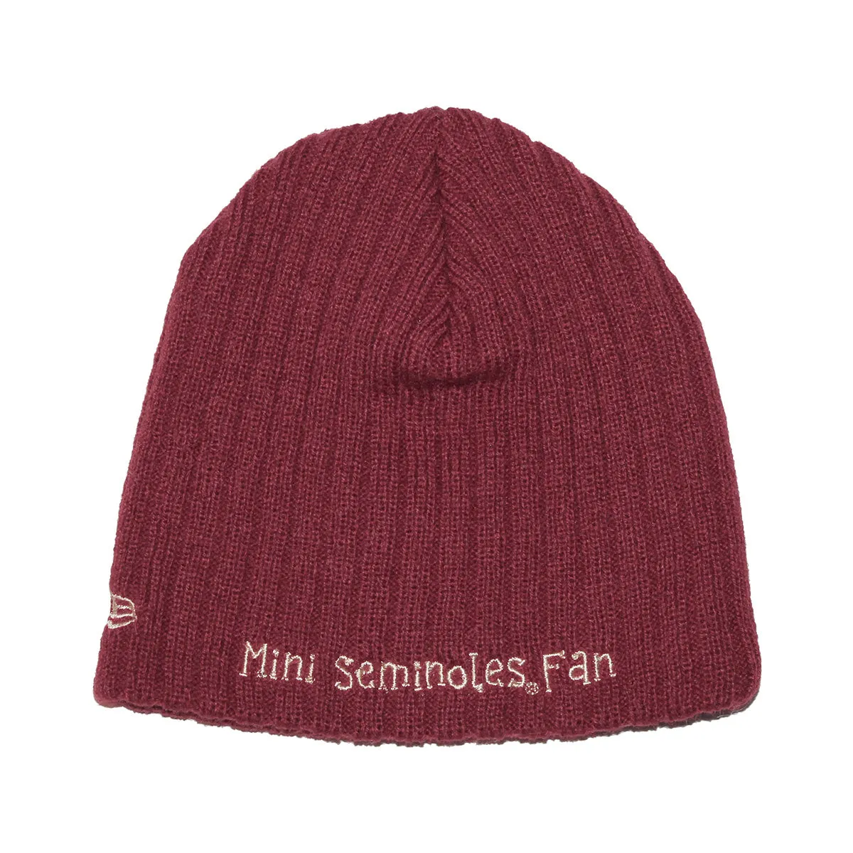 New Era Infant Seminole Logo/Mini Seminoles Fan Design Knit Cap - Garnet