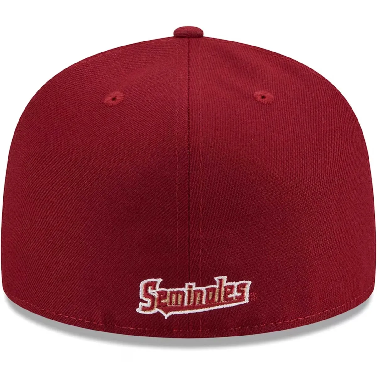 New Era Seminole Logo 59Fifty Fitted Cap - Garnet