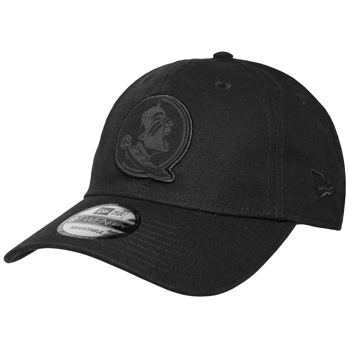 New Era Tonal Seminole Logo 9Twenty Adjustable Cap - Black