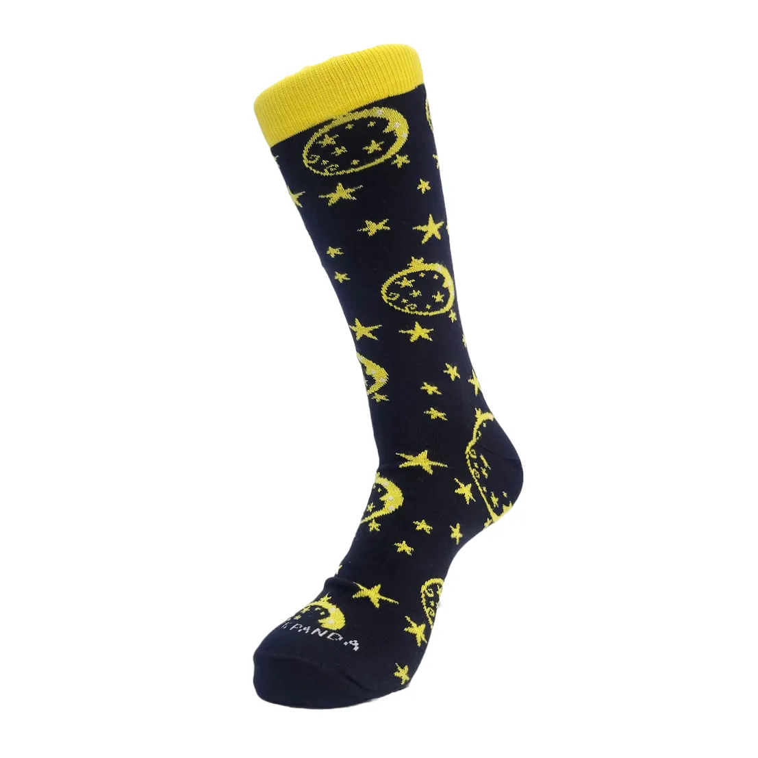 Night Sky Patterned Socks from the Sock Panda (Adult Large - Men's Shoe Sizes 8-12)