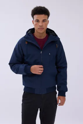 North Western Raglan Bomber Hooded Jacket