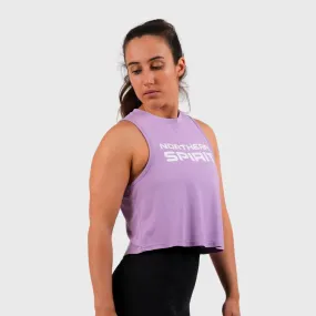 Northern Spirit - THAESIA WOMEN REGULAR FIT CROP TANK - ORCHID BLOOM