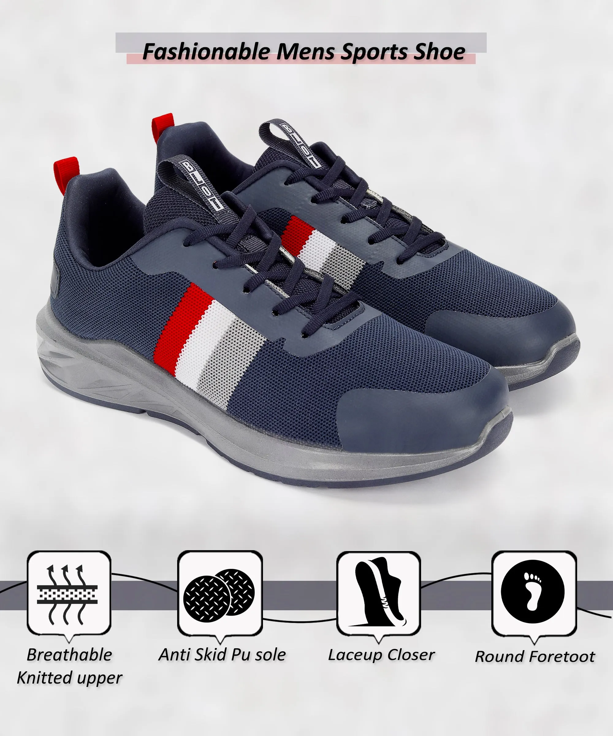 Paragon PUK3505GS Men Casual Shoes | Stylish Walking Outdoor Shoes | Daily & Occasion Wear | Smart & Trendy | Comfortable Cushioned Soles