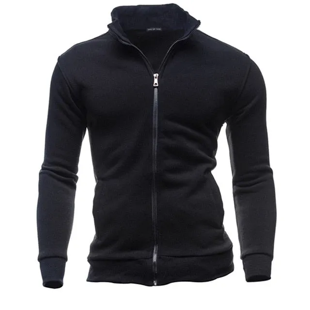 Plus Size 3XL Autumn Winter Fleece Hoodies Men Sweatshirts Zipper Fitness Hoody Jackets And Coats For Men Cardigans