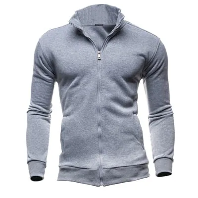 Plus Size 3XL Autumn Winter Fleece Hoodies Men Sweatshirts Zipper Fitness Hoody Jackets And Coats For Men Cardigans