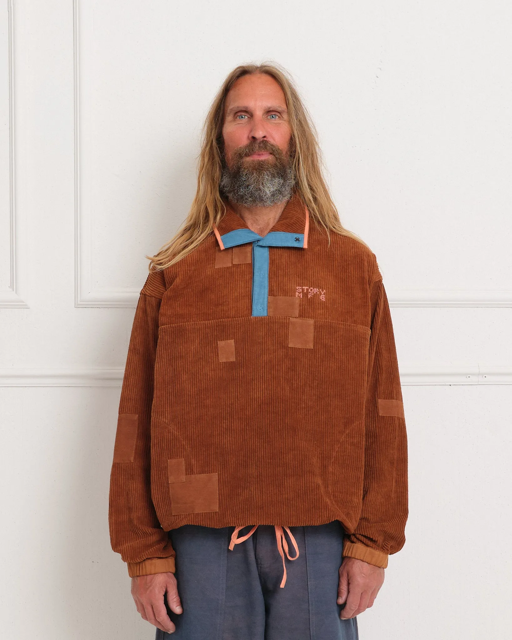 Polite Pullover - Brown Scarecrow Cord